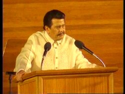 PHILIPPINES: PRESIDENT ESTRADA MAKES 1ST STATE OF NATION ADDRESS News Clip