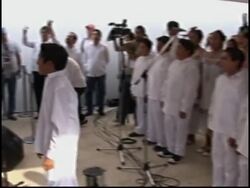 Opera singer Placido Domingo arrives in Chichen Itzï¿½ ahead of his concert News Clip