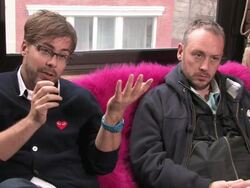 Basement Jaxx Interview (clip 14) Stock Footage