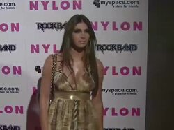 Nylon Magazine & MySpace 3rd Annual Collaborative Music Issue Stock Footage
