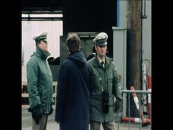 UPITN 4 4 79 AIRPORT BOMB BLAST, POLICE INTERVIEWS News Clip