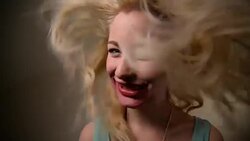 Making a face Stock Footage