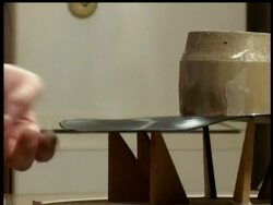 A Croatian designer has kicked off a new trend in interiors - warped records. Take a look as Luka Vucic takes a hairdryer to old vinyl records and models them into fruit bowls, flower pots and other useful objects Instructional Video