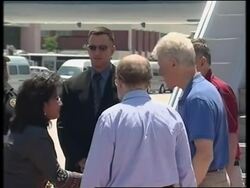 Bush Snr and Clinton arrive for visit to tsunami region News Clip