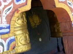 Prayer Wheel - Bhutan Series Stock Footage