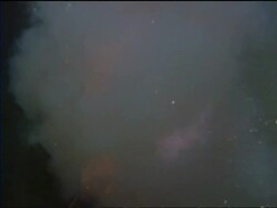 High Speed Exploding Television - CU side view Stock Footage