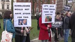 CLEAN : FILE: Trump cancels London trip for embassy opening News Clip