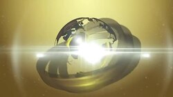 Earth & Circles HD Quality Stock Footage