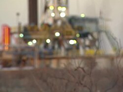 Oil well at a Texan oilfield News Clip