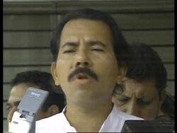 NICARAGUA: FIRST RESULTS IN PRESIDENTIAL ELECTIONS News Clip