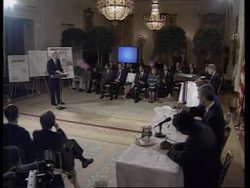 PRESIDENT CLINTON FOR TOUGHER APPROACH TO JUVENILE CRIME News Clip