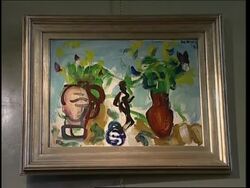 Robert De Niro Meryl Streep attend "family" art show News Clip