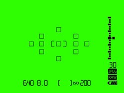 Photo Camera Effect Stock Footage