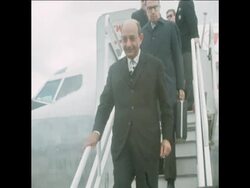SYND 3 4 71 EGYPTIAN FOREIGN MINISTER MAHMOUD RIAD VISITS ATHENS News Clip