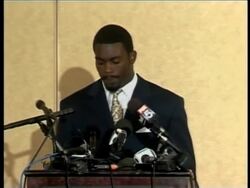 Michael Vick issues his first statement on dogfighting charges.  He pleaded guilty to federal conspiracy charges and faces prison time.  He will be sentenced Dec. 19. News Clip