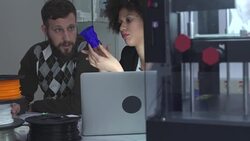 Analyzing objects from 3D Printer Stock Footage