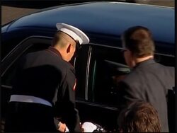 Israeli PM Olmert welcomed at Pentagon by Secretary of Defence News Clip