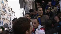 Protesting police stop oppos leader from leaving office Instructional Video