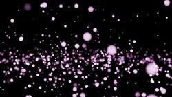 4k Abstract particle background. Seamless Loop Stock Footage
