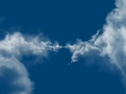 INFINITE CLOUDS ON HORIZON  - series_clouds_G24 (loopable) Stock Footage