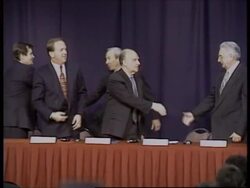 USA: MUSLIMS AND CROATS SIGN AGREEMENT TO STRENGTHEN TIES News Clip