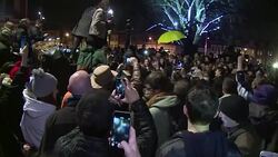 CLEAN : Fans hold street party in Bowies birthplace (2) News Clip