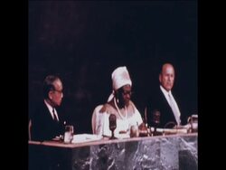 SYND 16/09/70 EVARD HAMBRO VOTED AS NEW PRESIDENT OF UNITED NATIONS News Clip