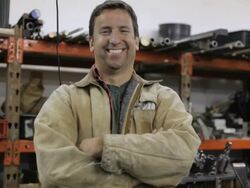 MS Portrait of a factory worker smiling / Auburn, Washington, USA Stock Footage