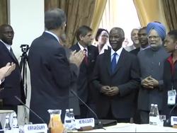 WRAP Leaders of South Africa, India and Brazil meet for trade talks News Clip