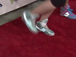 Sportie LA, Fila and 3M Launch the Special Edition Melrose Shoe Collection Stock Footage