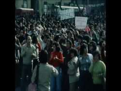 SYND 14 8 78 HOSPITAL WORKERS STRIKE IN LIMA News Clip