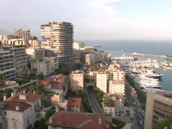 ATMOSPHERE Buildings at the Monaco General Views at Monaco . (Footage by WireImage Video/Getty Images Entertainment Video) Stock Footage