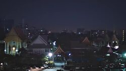 wat bangkok thailand Stock Footage