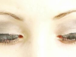 Looking Around, close up Stock Footage