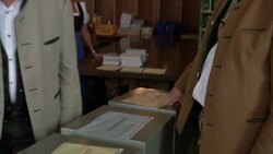 State election gets underway in bellwether ballot for national vote next week News Clip