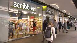 Customers in Scribbler Greeting Cards Shop News Clip