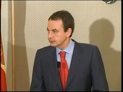 Spanish PM Zapatero holds presser during visit Instructional Video