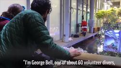 Scuba Santa Dives For Fun In Bay Area Exhibit Instructional Video