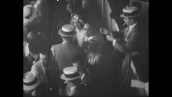Al Capone at the racetrack in late 1920s/early 1930s News Clip