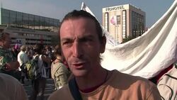 CLEAN: Thousands of anti-capitalists march on Riviera ahead of G20 News Clip