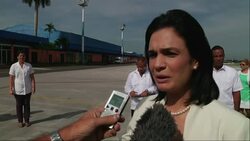 Panamanian VP, FM visit after NKorea ship with Cuban weapons found in Panama Canal in 2013 News Clip