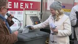 People cast off the problems of 2013 and look forward to a better year ahead News Clip