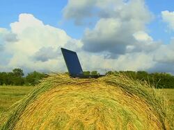 Laptop Background Stock Footage