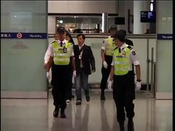 Drug smuggling singer returns to Hong Kong News Clip