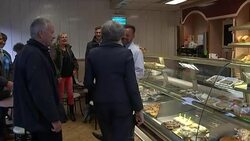 Theresa May campaigns in Lancaster News Clip