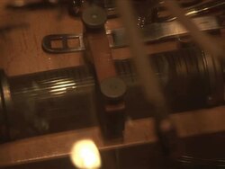 alte medizinische instrumente Stock Footage