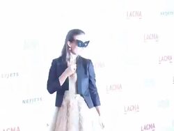 Olivia Wilde at the LACMA Presents 'The Unmasking' at Los Angeles CA. (Footage by WireImage Video/GettyImages) Stock Footage