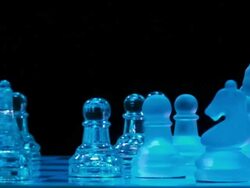 Playing Chess Stock Footage