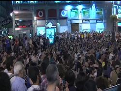 Hours after police in Madrid arrested 18 people, thousands of demonstrators reassembled to protest the government's harsh austerity measures.  Police say nationwide, the protests drew more than  70-thousand people this past weekend. News Clip