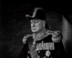 HASTINGS - SIR WINSTON FETED News Clip